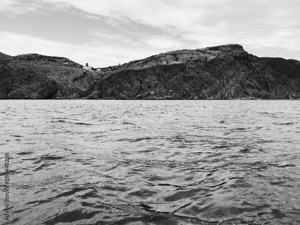 Views at mountains of Balaklava Bay