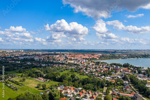 Die Stadt Prenzlau in der Uckermark direkt am Uckersee