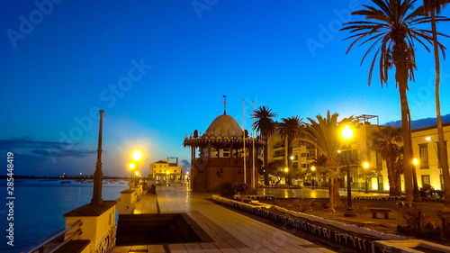 Arrecife is the capital of Lanzarote, Canarian island photo