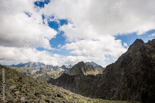 Path to Rysy Tatra mountains