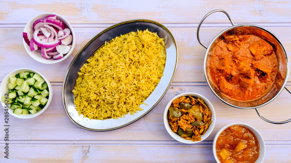 Indian Style Butter Chicken Curry and Rice Indian Style Butter Chicken Curry and Rice