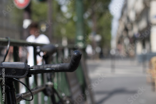 man on bicycle