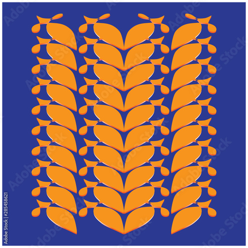 autumn leaf background, grains, grain harvest, prosperity