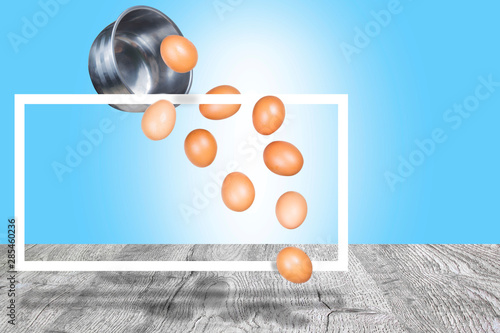 Eggs remember a © narong