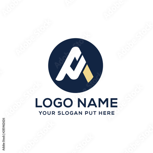 A Or AP Letter logo vector design template