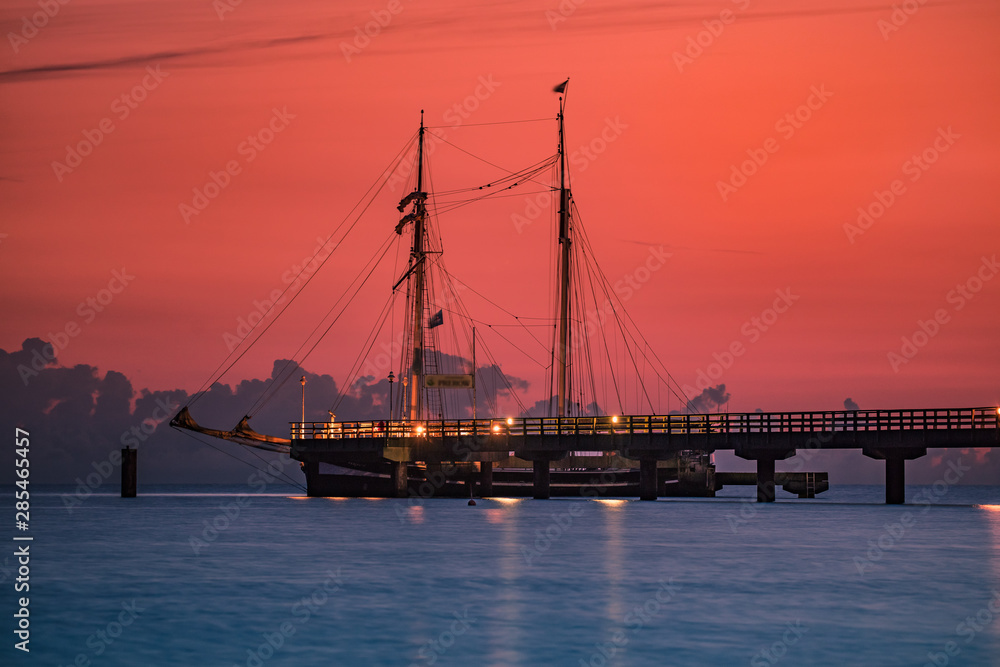 segelboot am meer