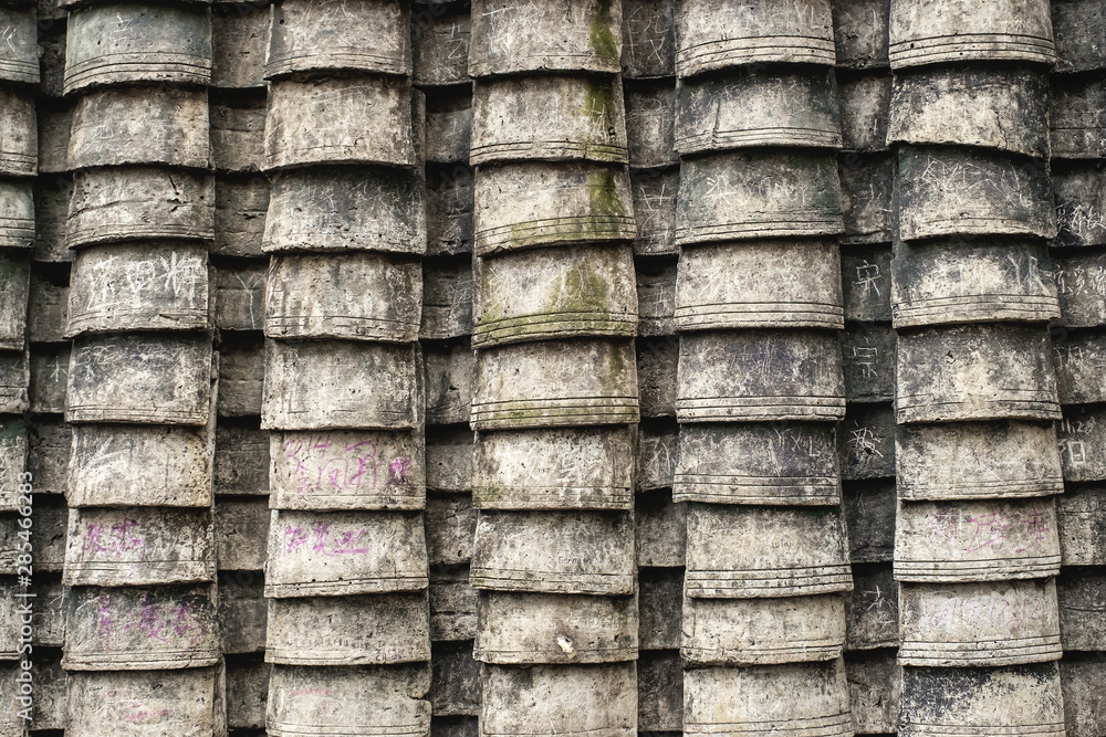 Jagger roof tiles wall with great texture Jagger roof tiles wall with great texture