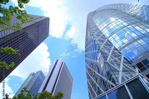 Modern buildings in Tokyo