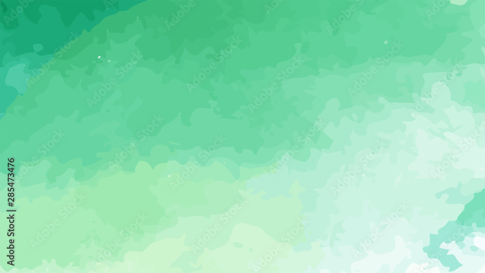 Green Gradient Watercolor Background for Designs Web Design Banner Poster etc.