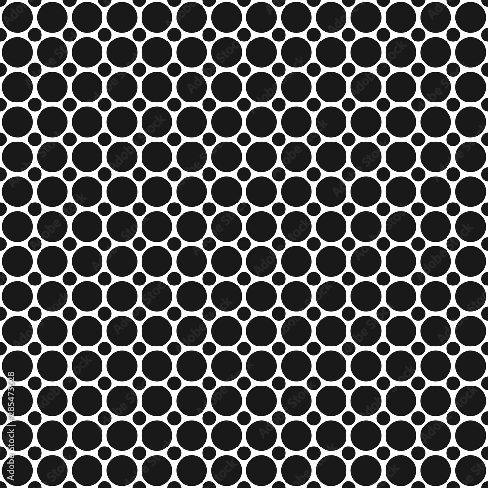 Monochrome halftone dot pattern background - abstract geometric vector graphic design Monochrome halftone dot pattern background - abstract geometric vector graphic design