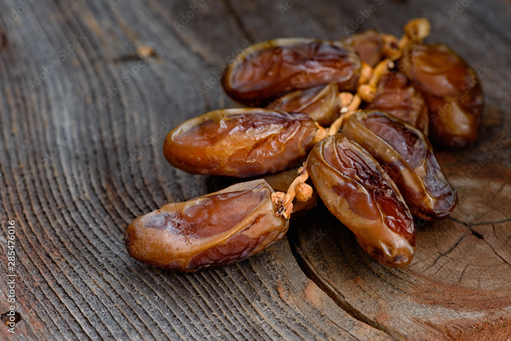 Branch of dry dates. Branch of dry dates.