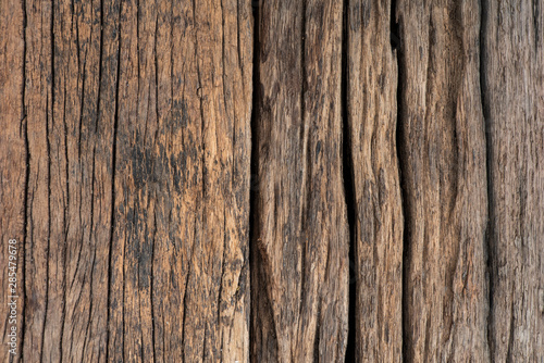 Close up of wooden pattern background. Top view