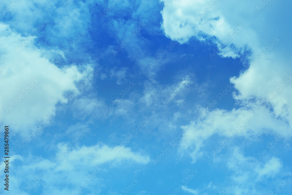 cloud sky nature weather background, holiday summer beutiful, season sunshine blue morning