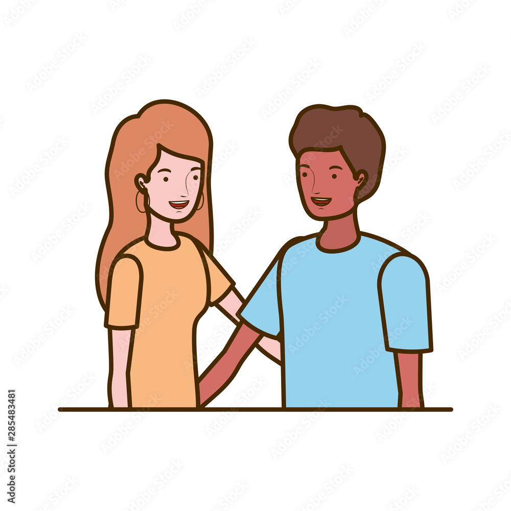 couple of people smiling and hugging each other couple of people smiling and hugging each other