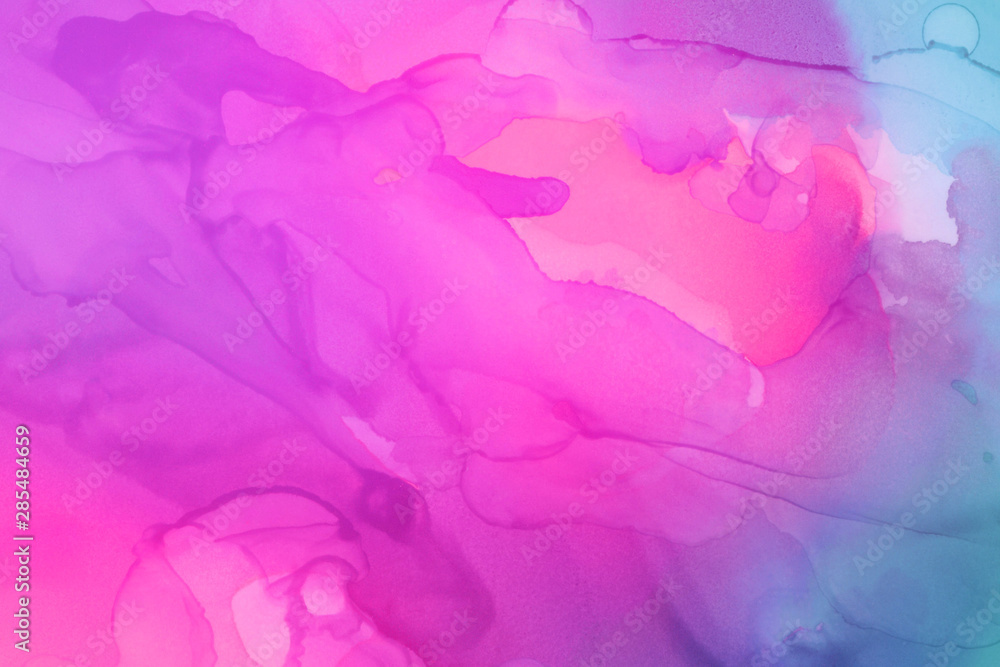 Colorful hand painted alcohol ink background. Abstract delicate texture. Contemporary wallpaper. Colorful hand painted alcohol ink background. Abstract delicate texture. Contemporary wallpaper.