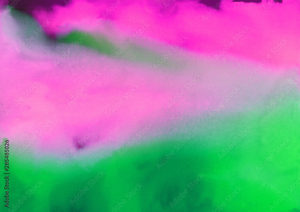 Obraz premium Colorful hand painted alcohol ink background. Abstract delicate texture. Contemporary wallpaper.
