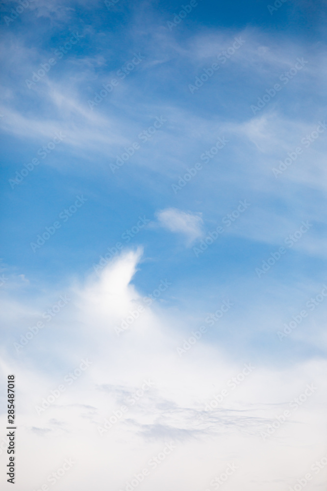 Cloudscape and blue sky at summer day Cloudscape and blue sky at summer day