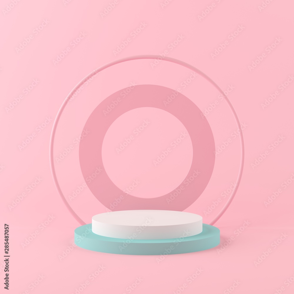 3d rendering geometry shapes mock up scene minimal concept, pastel color podium and background for product or perfume 3d rendering geometry shapes mock up scene minimal concept, pastel color podium and background for product or perfume