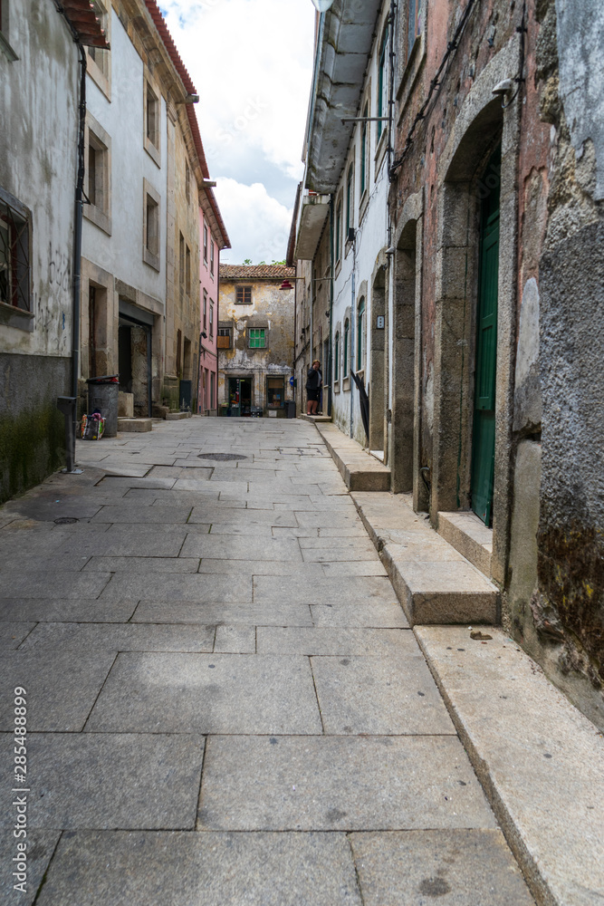 Street Jewish quarter Guarda Portugal