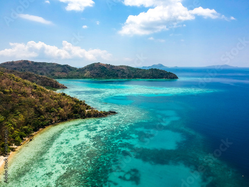 sea and blue sky