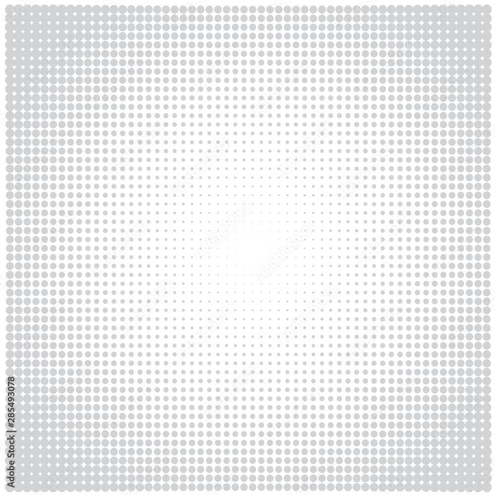 Background of gray dots on white Background of gray dots on white