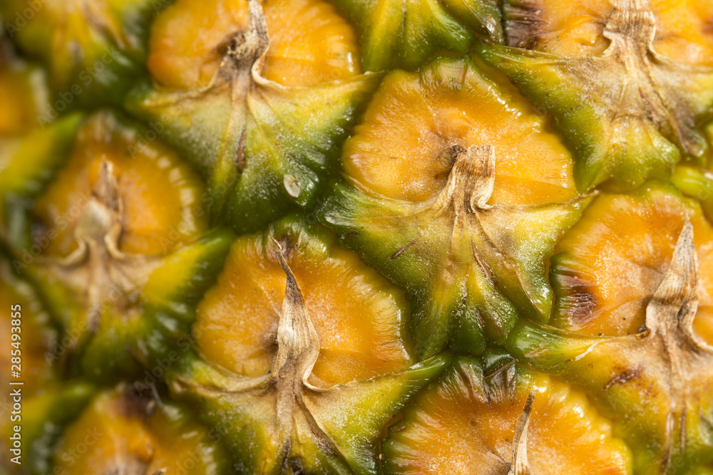 Close-up of pineapple husk background Close-up of pineapple husk background