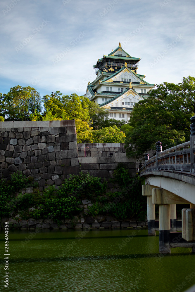 Naklejka premium 大阪城