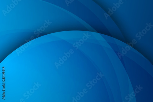 Abstract blue background, circular overlay