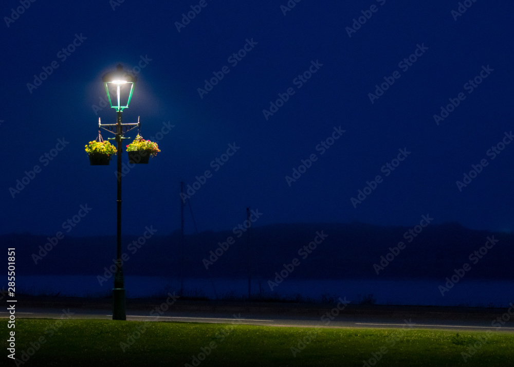lamp in park