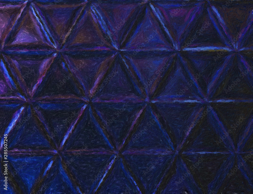 Fototapeta premium Background pattern for brochure cover, banner, postcard, flyer, poster or textile and fabric print. Template for creative wallpaper or graphic design artwork. Abstract digital painting art.