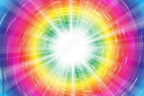 Background Wallpaper Vector Illustration Design Free Free Size Charge Free Colorful Color Rainbow Show Business Entertainment Party Image ベクターイラスト背景素材 光通信事業 閃光 光 無料 インターネット テクノロジー 宣伝広告ポスター Stock