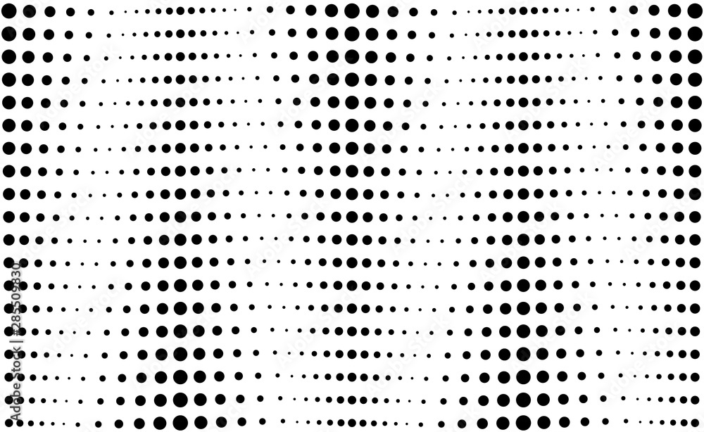 Abstract dotted vector background. Halftone effect. Dotted background or texture.