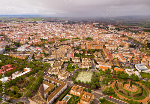 Roofs of town in La Mancha region. Ciudad Real. Spain © JackF