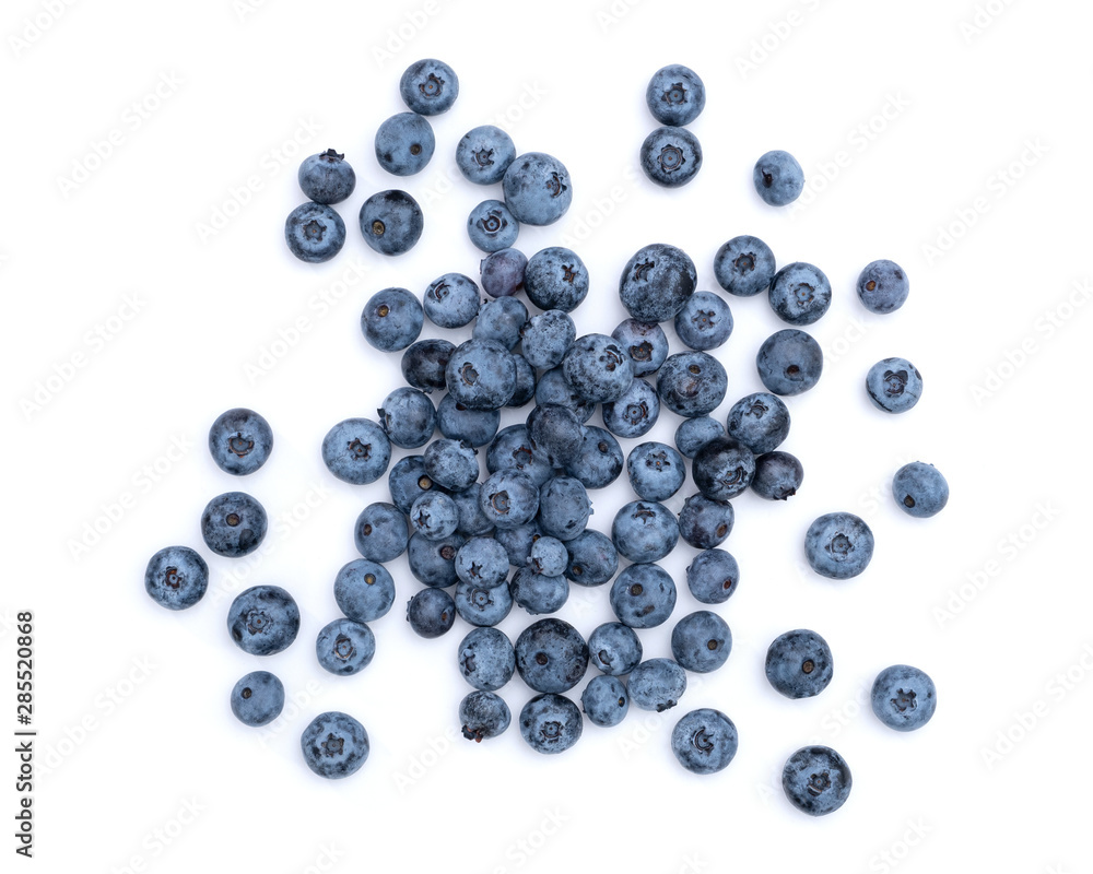 Blueberries Overhead Blueberries Overhead