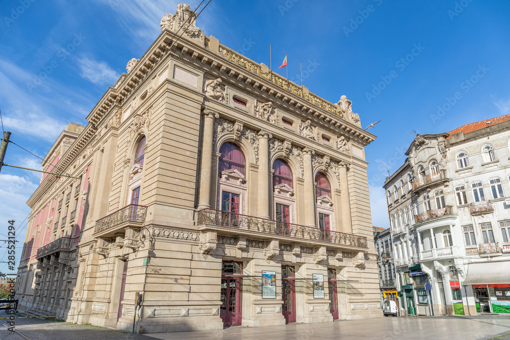 Obraz premium Théâtre national São João à Porto, Portugal
