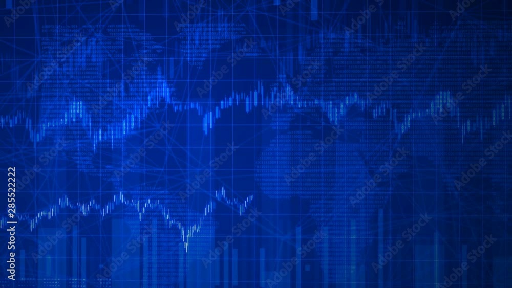 Financial data and diagrams showing a steady increase in profits. Business data trend background. Financial data and diagrams showing a steady increase in profits. Business data trend background.