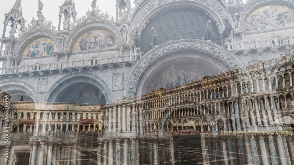 Obraz premium Photo collage of St. mark's square