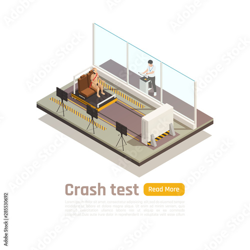 Safety Test Isometric Composition