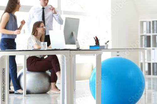 Young business people with ...