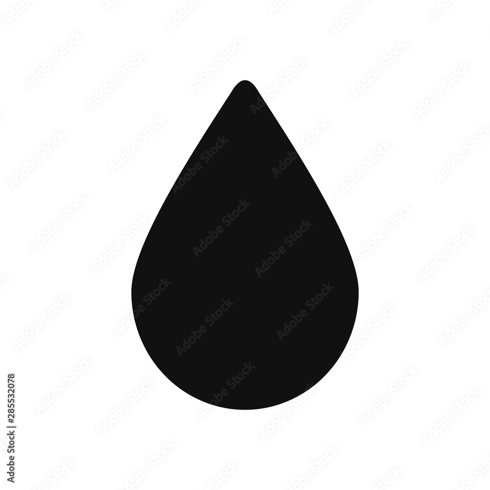 Drop vector icon in modern design style for web site and mobile app Drop vector icon in modern design style for web site and mobile app