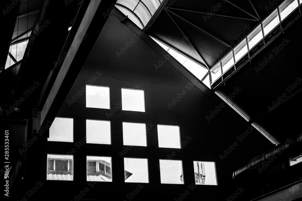 windows of modern building windows of modern building