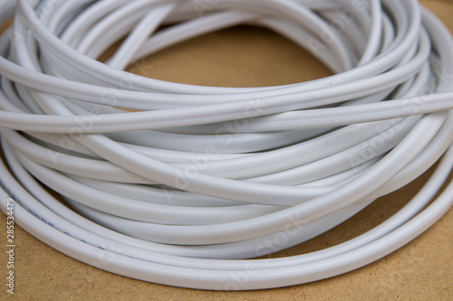 electrical cable,roll of white cable for electric current