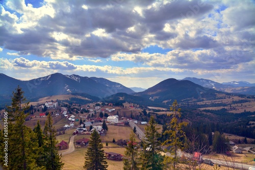 landscape in the Rodnei mountains photo