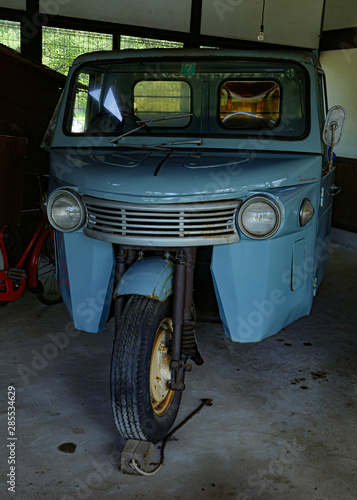 Used car in the car shed  photo