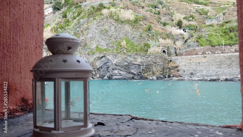 Vernazza. Uno dei cinque borghi secolari delle Cinque Terre. Costa Ligure nell'Italia nordoccidentale photo