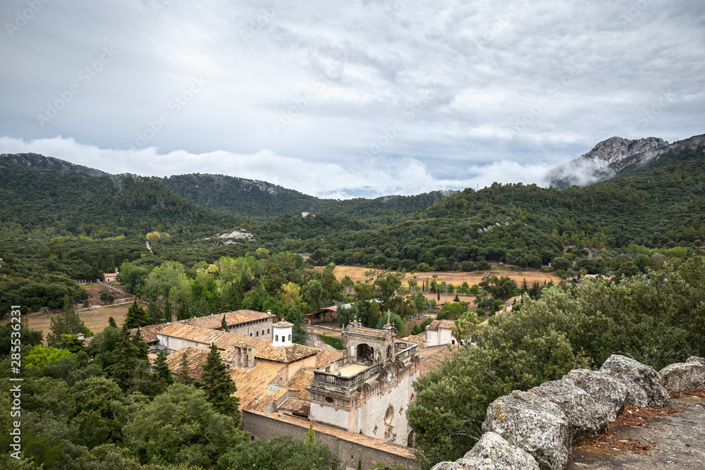 Santuari de Lluc - monastery in Mallorca, Spain