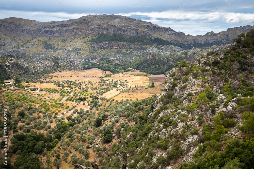 Sierra de Tramuntana view from Lluc