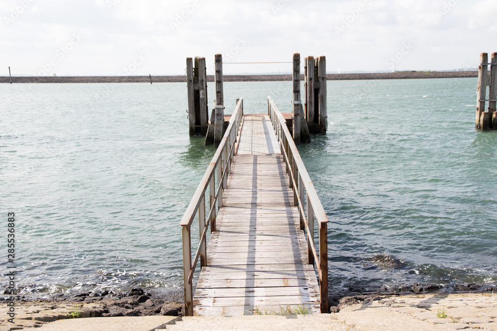 Naklejka premium Bootssteg