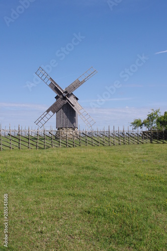  Windmill on Estonian Island Saaremaa
