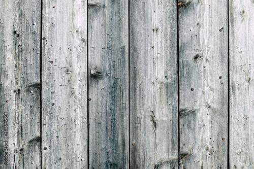 light gray wooden planks for background © YK